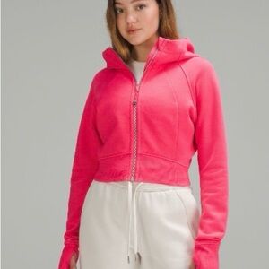 Lululemon Cropped Full zip hoodie
